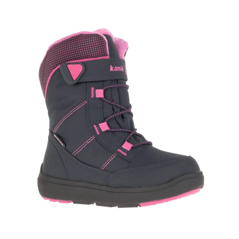 Kamik | Navy & Magenta Stance 2 Boots 10 Navy & Magenta