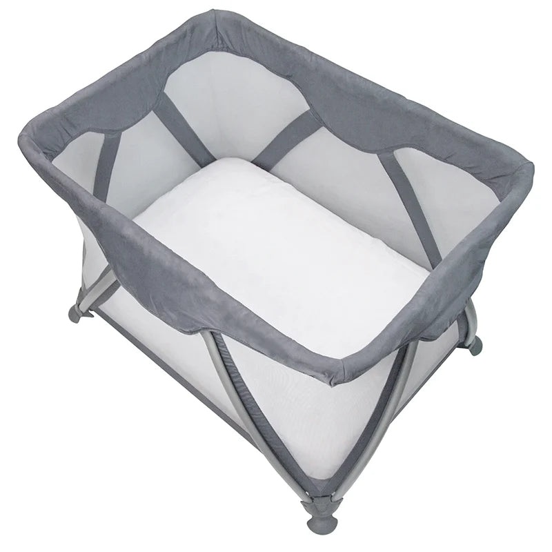 Kushies | Organic Jersey Playard Sheet White