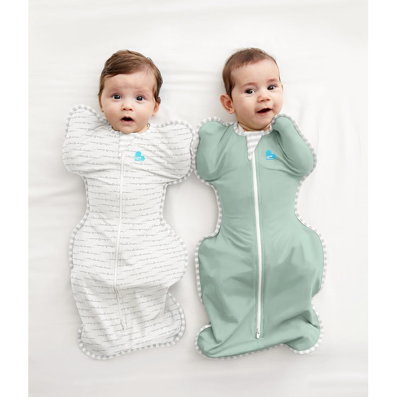 Love to Dream | 0.2 TOG Swaddle Up Lite NB Grey