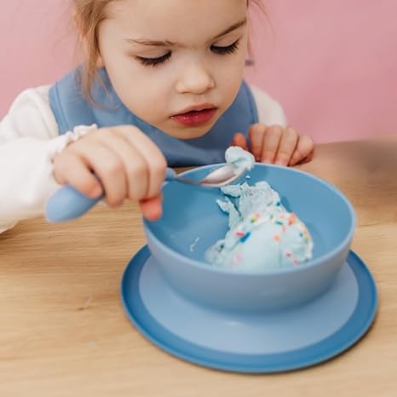 OXO Tot | Stick & Stay Suction Bowl Dusk