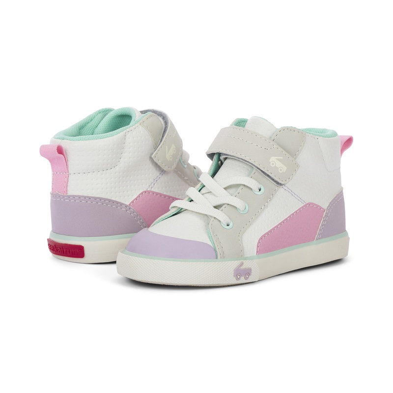 See Kai Run | White Leather Dayton Shoes 5 White Leather