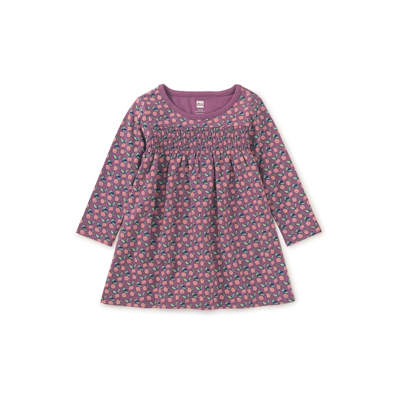 Tea Collection | Smocked Empire Baby Dress 3-6m Apple Ditsy