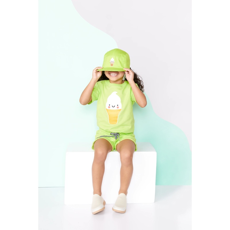 Whistle & Flute | Kawaii Soft Serve Camp Cap S Lime