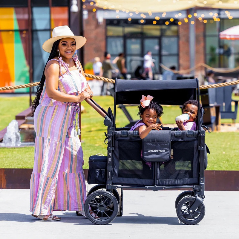 WonderFold | W2 Luxe Stroller Wagon Charcoal