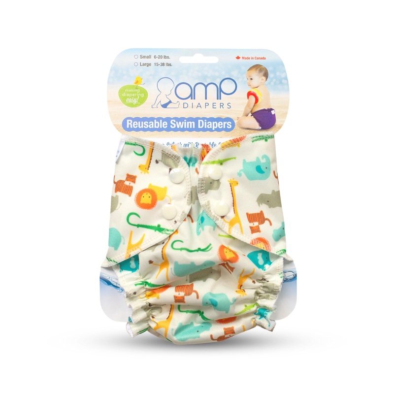 AMP | Waterproof Swim Diaper S Aqua