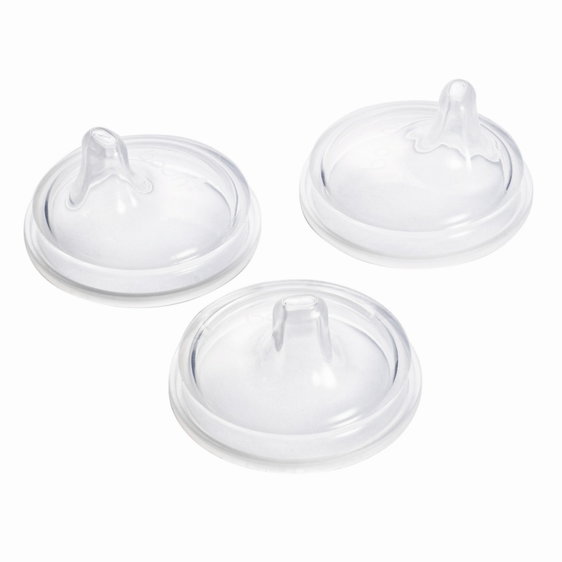Boon | NURSH Platinum Food-Safe Silicone Sippy Spout Lids 3pk