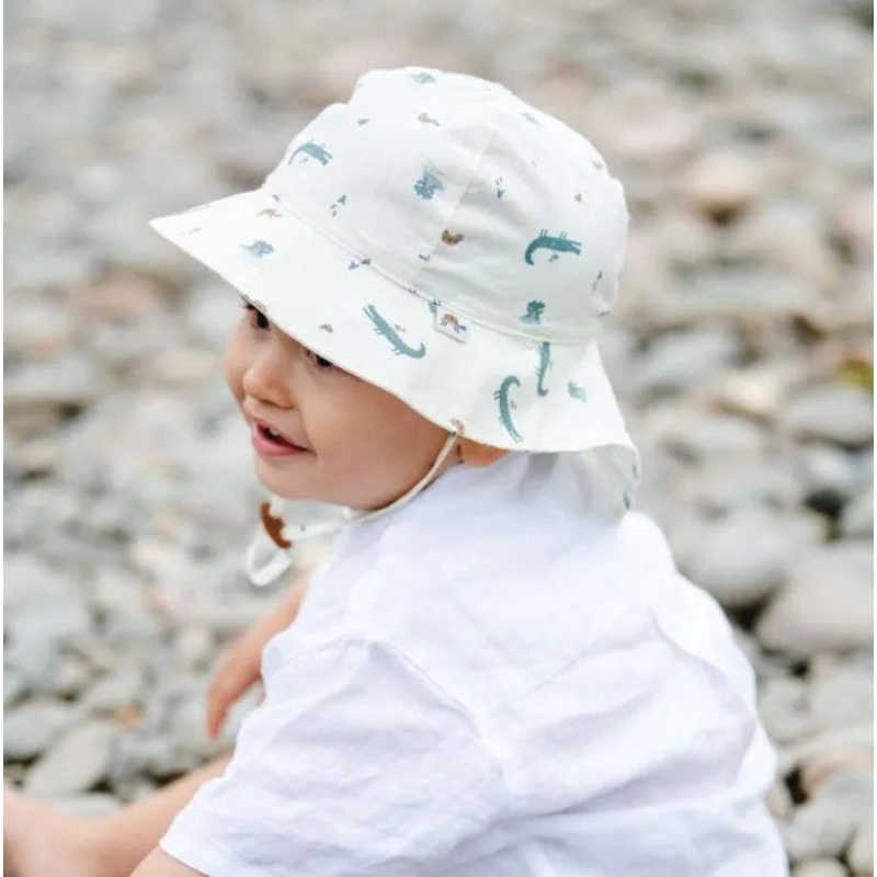 Calikids | Organic Cotton Sun Hat 0-3m Butterfly