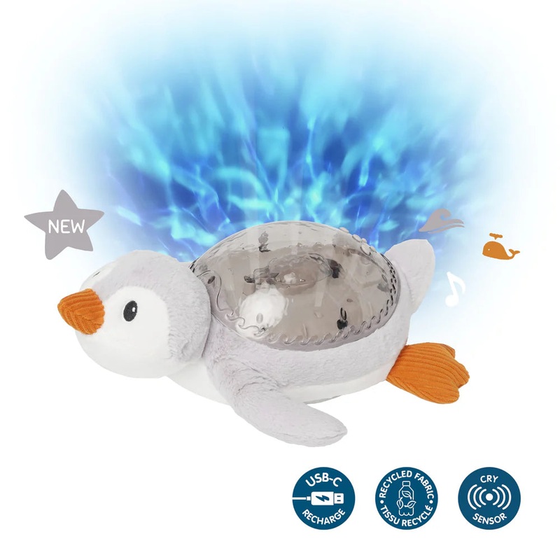 Cloud B | Rechargeable Tranquil Penguin Grey