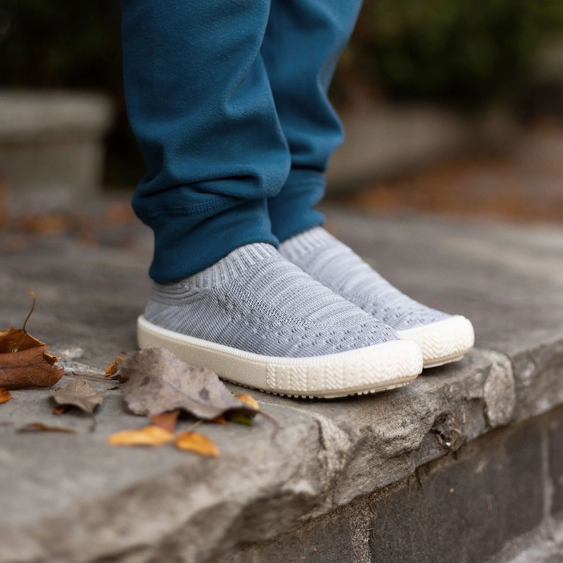 Jan & Jul | Xplorer Knit Slip On Shoes 5 Grey
