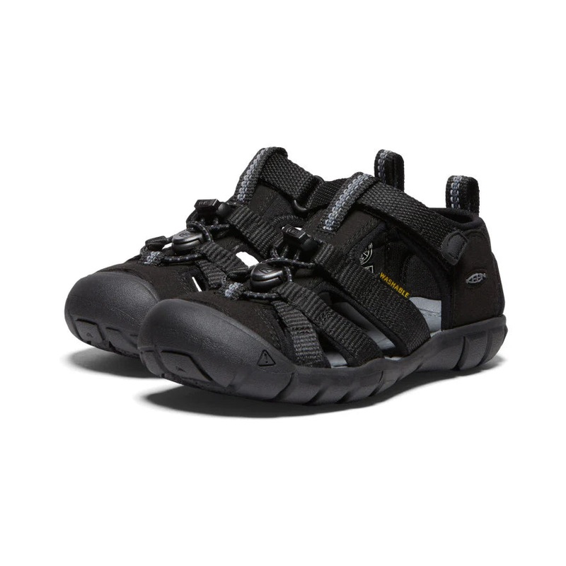 KEEN | Black & Grey Little Kids’ Seacamp II CNX 8 Black & Grey