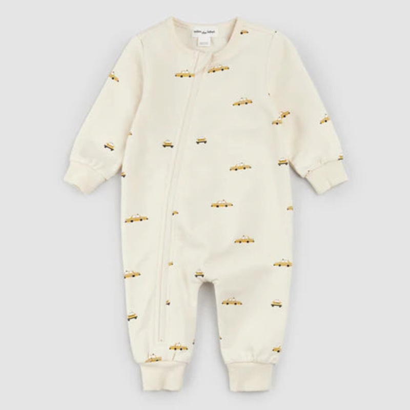 Miles the Label | Taxi Print on Zipsuit 3m Taxi Print on Birch