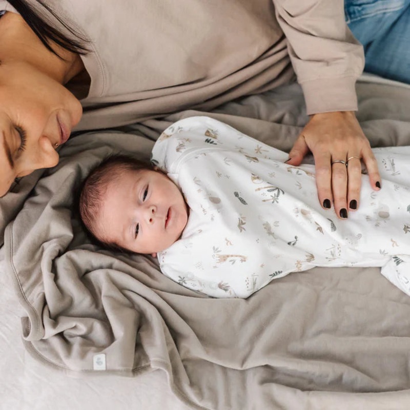 Perlimpinpin | Newborn Sleep Sack 0-3m Taupe