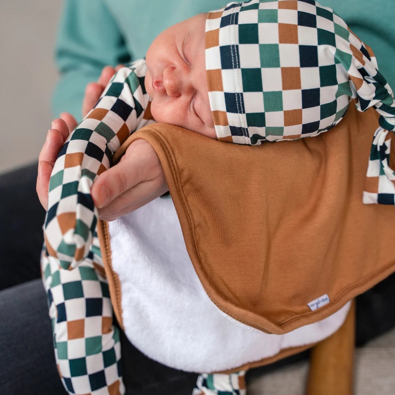 Pip + Phee | Bamboo Burp Cloths Arctic Blue