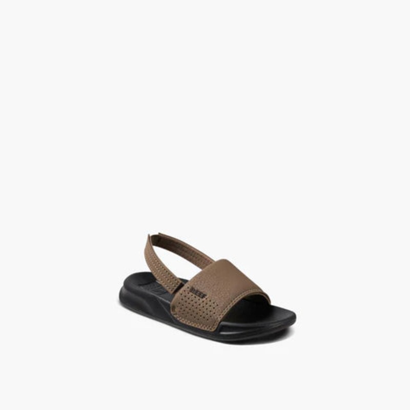 Reef | Little One Slide 5 Black – Tan