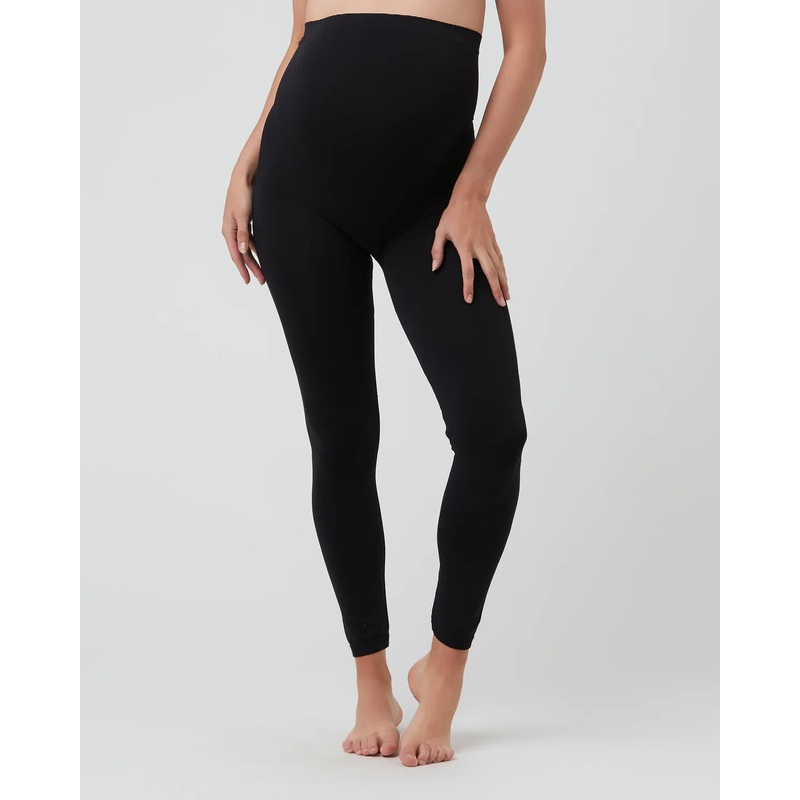 Ripe Maternity | Seamless Support Legging S Black