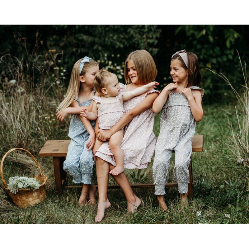 L’oved Baby | Organic Muslin Summer Dress 6-9m Taffy Floral